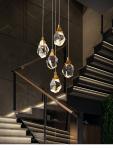 Modern diamond crystal pendant lights living dining room bedroom kitchen indoor
