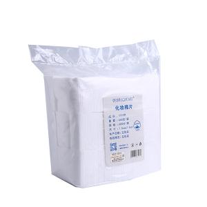 Quality Medical Grade Facial Makeup 4x4cm Disposable Cotton Pad wholesale