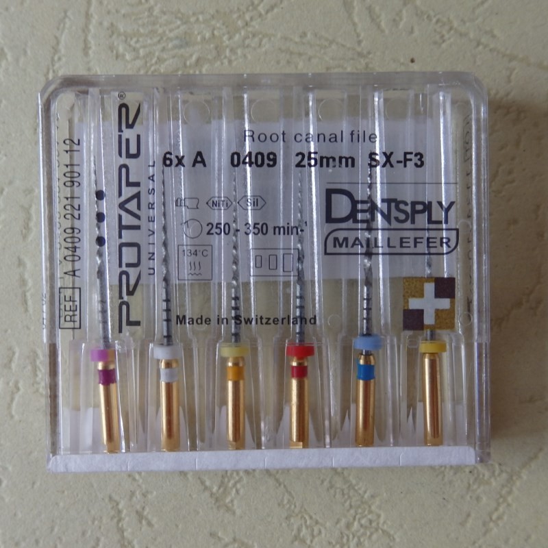 25mm 31mm Dental Endo Rotary Files Root Canal Endodontic Niti Files