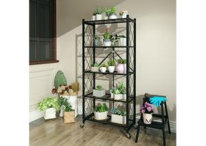 Quality Nice-designed Folding Household Metal Shelving for Decoration &amp; Storage 150kg / layer wholesale