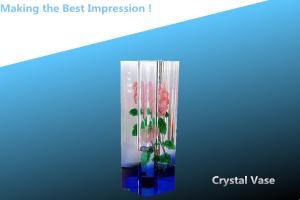 Quality crystal vase/flower vase/flower bottle/glass vase/pen holder wholesale