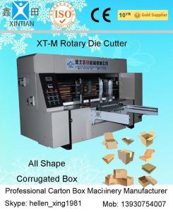 Quality Automatic High Precision 150 Pieces / Min Carton Box Rotary Die Cutter wholesale