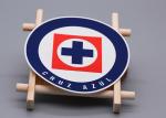 Garments Customised Silicone Heat Transfer Labels With 3 Colour Logos