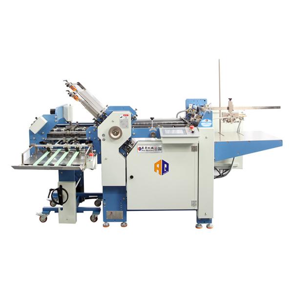 Cheap Independence Knife Cross Folding Machine With 480mm Width 4 Buckle Plates for sale