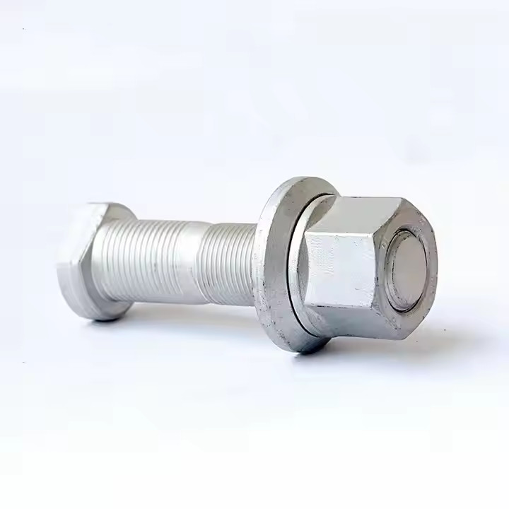 Hexagon Bolt Nut Kit For Truck Wheel M22x1.5x110mm 10.9 12.9 Grade