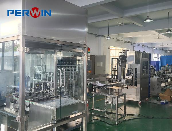 Unscrewing And Filling Capping Machine Square Bottles Tubes Of Sterile