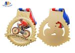 Wheel Shape 70mm 3mm Thickness Cycle Stock Medals