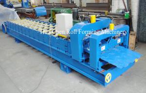 Quality 5.5KW Hydraulic Arc Glazed Roof Tile Roll Forming Machine For Family Construction wholesale
