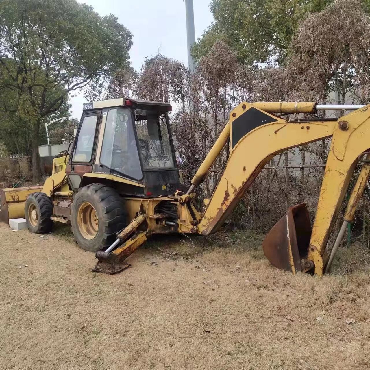 1996 Caterpillar 426B Backhoe Loader 8.87 Ton Mini Used Backhoe Loader