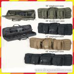 OEM high quality 36 inch double tactical rifle case with molle gear