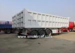 Length 7500mm Tipper Semi Trailer Truck Tipping Trailers