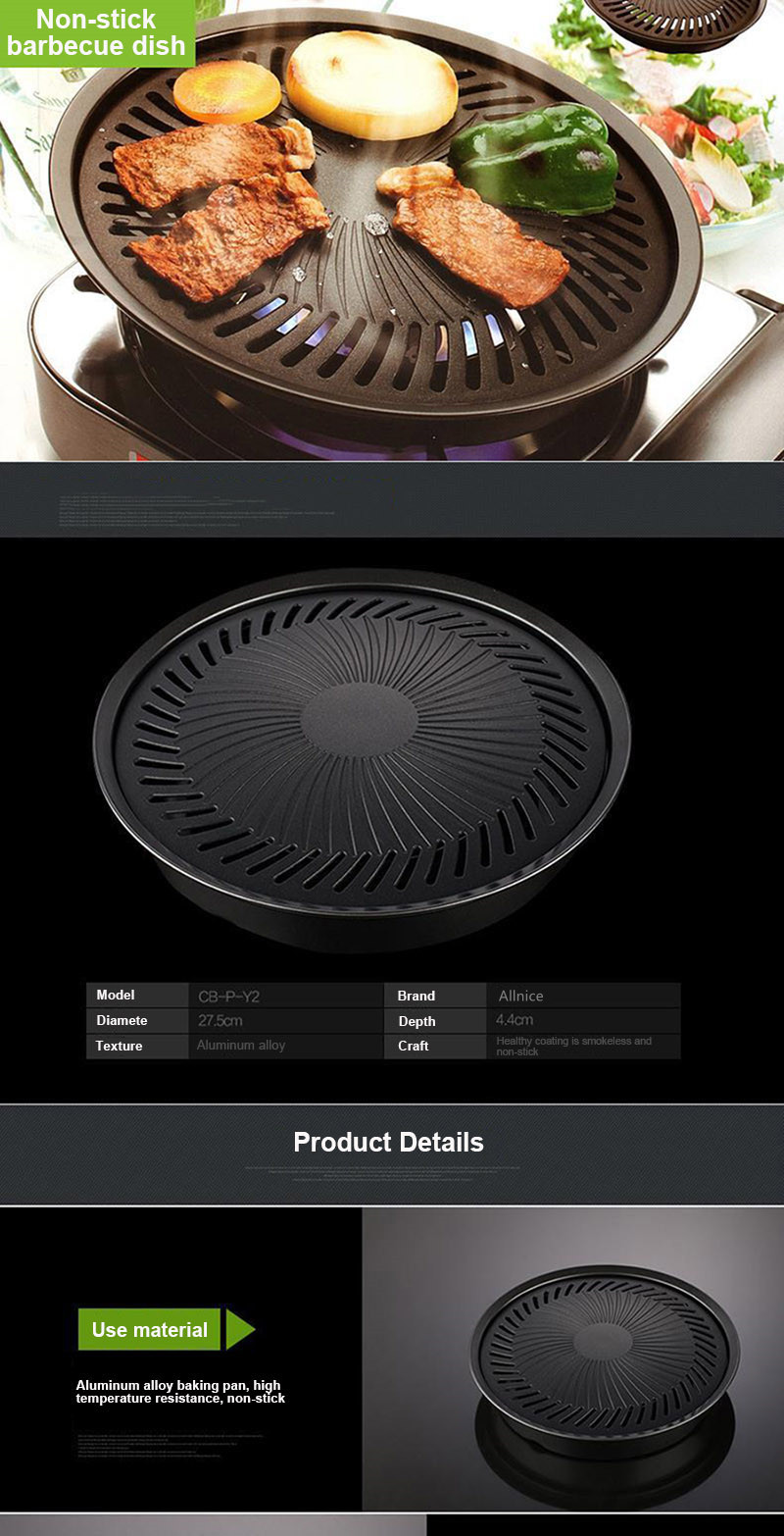 Widely Die Casting Aluminium Fry Pan Nonstick Coating For Pizza