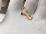 DIVAS'DREAM earrings in 18 kt white gold with mother of pearl and diamonds