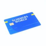 SLE4442 5542 RFID Plastic Pvc Smart Contact Chip Card