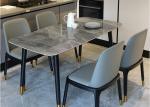 Family Luxury Marble Dining Table , Marble Countertop Dining Table