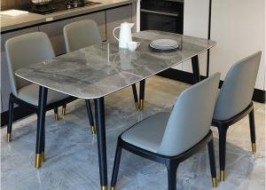 Quality Family Luxury Marble Dining Table , Marble Countertop Dining Table wholesale