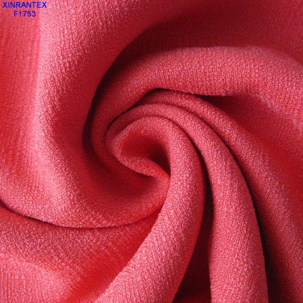 F1753 fake linen ramie lady fashion polyester our ways spandex micro moss touch