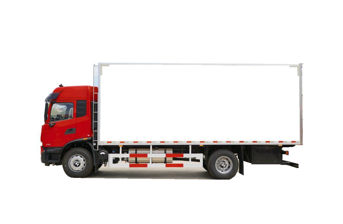 Light Goods Vehicle 4x2 Carry Truck with Box 180Kw Engine Power 6.2-8m Cargo Tank