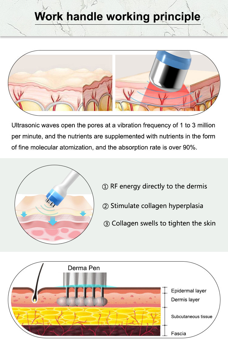 Skin Polishing Beauty Therapy Machines 10 In 1 Hydro Crystal Microdermabrasion Machine