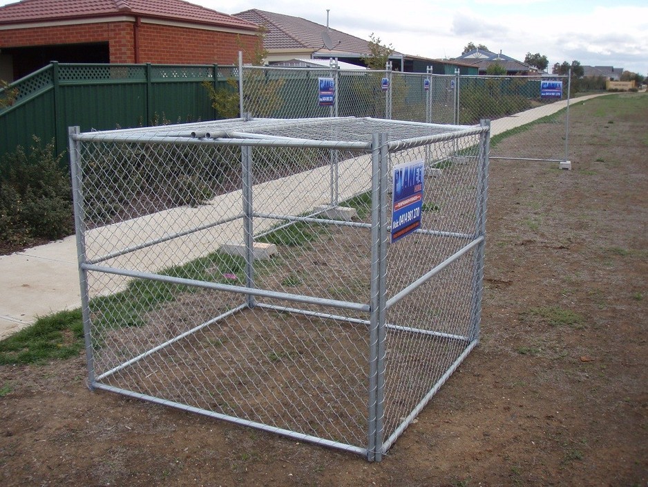 High quality construction building temporary rubbish cage