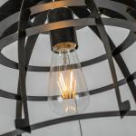Black Metal Vintage Set Bar Industrial Pendant Lamp