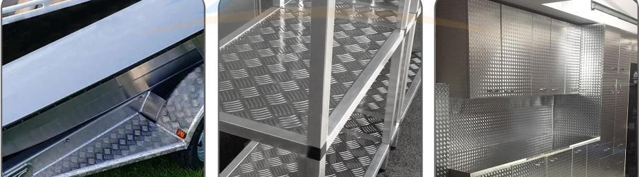 Mill Finish 3003 6061 Aluminum Diamond Tread Plate Embossed Aluminum Sheet