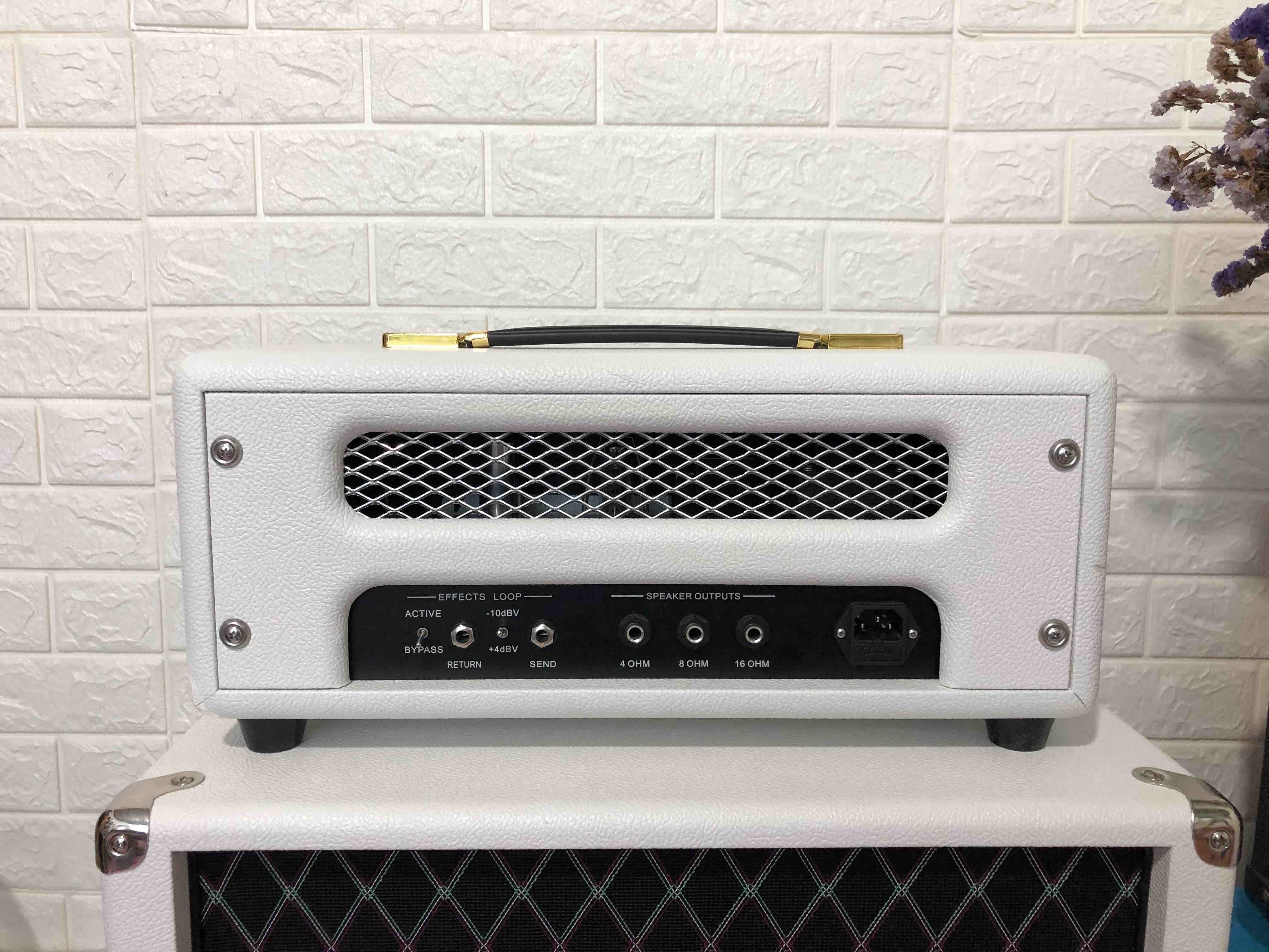 Custom Grand Vox Style Night Train 15/5 Watt Tube Amplifier Head 12ax7 EL84 Tubes
