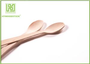 Quality Biodegradable Eco Friendly Cutlery Set Birch Wooden Forks And Knives 200mm wholesale