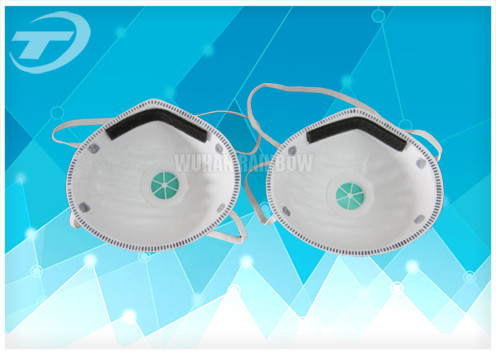 Anti Dust 3ply Disposable Face Mask Protection For Airborne Toxic Particles