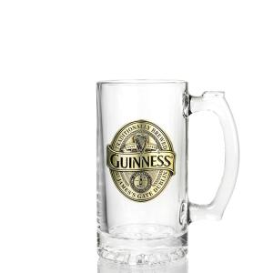 Quality 470ml Promotional Transparent Crystal Beer Glass With Handle wholesale