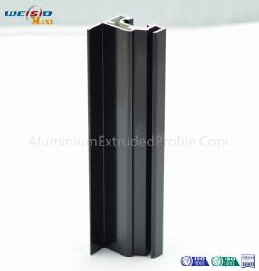 Quality Black Color Chemical Polishing Aluminum For Windows Frame , 0.6mm - 1.2mm Thickness wholesale
