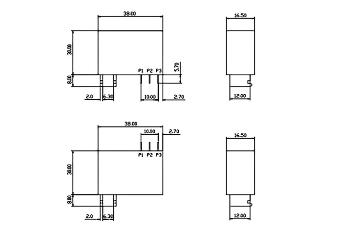 Ac 220V Impulse Magnetic Latching Relay For Power Distribution Cabinet