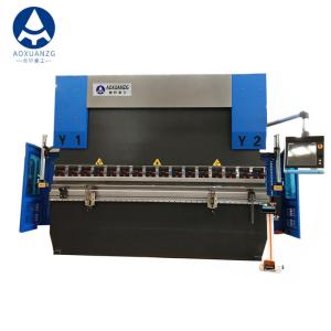 Quality 250T CNC Bending Machine 9mm Carbon Steel Press Brake Max Bending Thickness 3200mm Max Bending Length DA66T wholesale