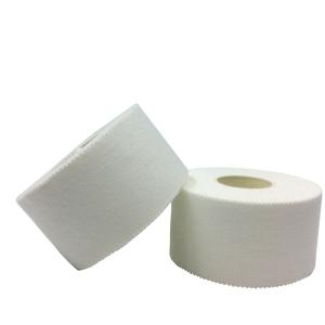 Quality Medical Sports Strapping Athletic Adhesive Tape White 100% Cotton wholesale