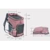 Buy cheap Luxury Soft Airline Approved Pet Carrier For 25 Lb Dog With Wheels 15 Lb 20 Lb from wholesalers