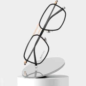 Quality OEM Acetate Titanium Reading Glasses Customizable Anti Blue Light wholesale