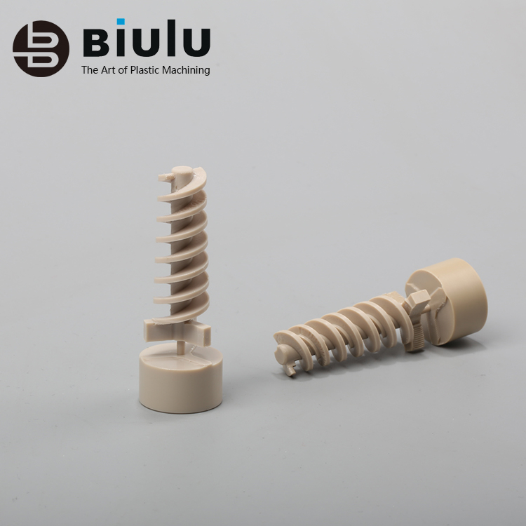 PEEK Screw Precision Plastic Machining , Cnc Turning Prototype Cnc Machining