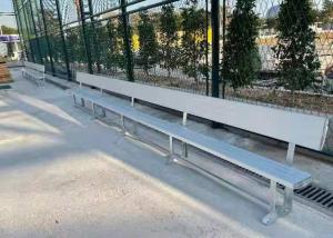 Quality Outdoor Fixed Permanent Grandstands Aluminum Bench With Backrest wholesale