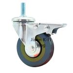 80*48cm Four Casters Medical Trolley Cart With Guardrails