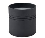 SMD2835 Round Black LED Ceiling Downlights , 18W Surface Mounted LED Downlight