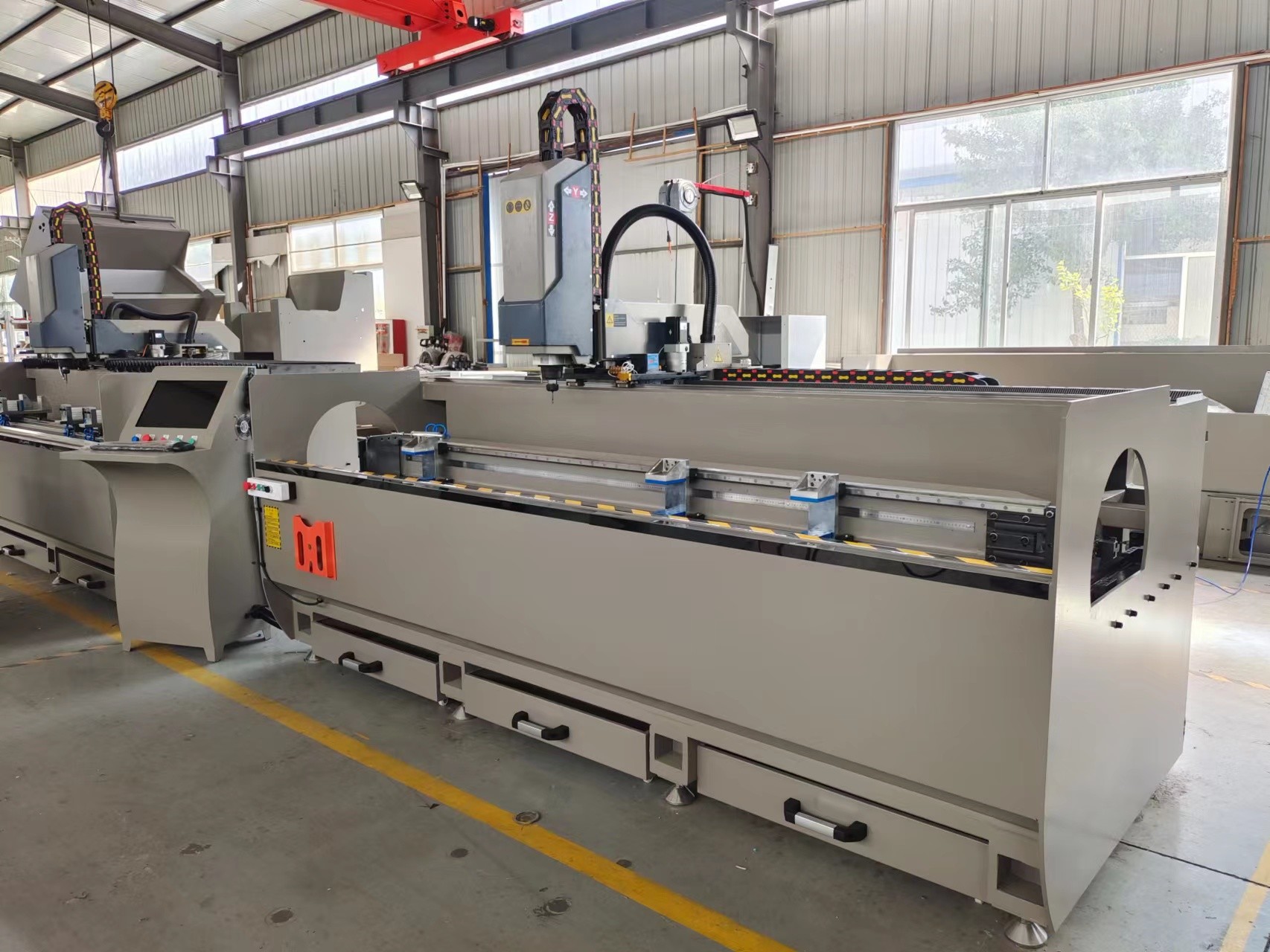 WSZ-CNC-3200 3 Axis CNC Drilling Milling Machine Cnc Drilling Aluminum Profile