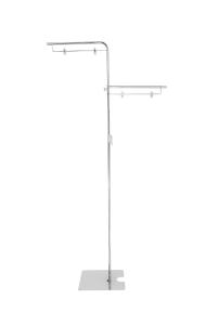 Quality Clear POP Poster Sign Stand For Supermarket 1100 - 2100mm , Stainless Steel wholesale
