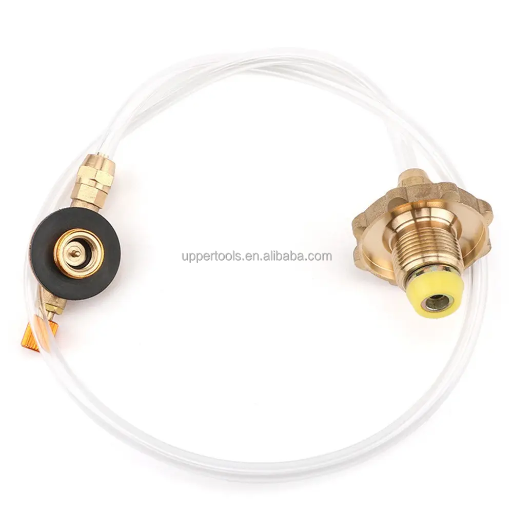 Metal Camping Gas Stove Propane Refill Adapter for Outdoor in Russia Customized LOGO