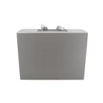 Silver Grey Luxury Folding Gift Boxes Oem Small Cardboard Gift Box With Long