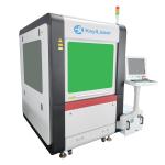 KEYILASER Large Enclosed 600*600mm Stainless Steel Gold CNC Fiber Laser Cutting