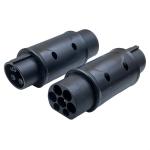 Type 2 to Type 1 EV Adapter Electric Cars Charger Converter Sae J1772 to