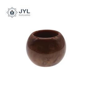 Quality Resin Hollow Diffuser Bottle Caps Durable Marble Aroma Cover wholesale
