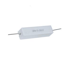 China SQP Wirewound Ceramic Cement Resistor Axial Horizontal 20W 3.3Ω 33Ω 5% on sale