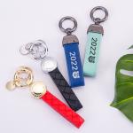 Mens PU Leather Key Holder Braided for Religious Gifts