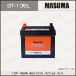BT-105L MASUMA Car Parts Auto Electrical Systems for Car 12V 45AH 462 CCA